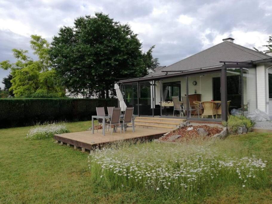 Maison Bucolique A Anhee, Vue Meuse Et Falaises别墅 外观 照片